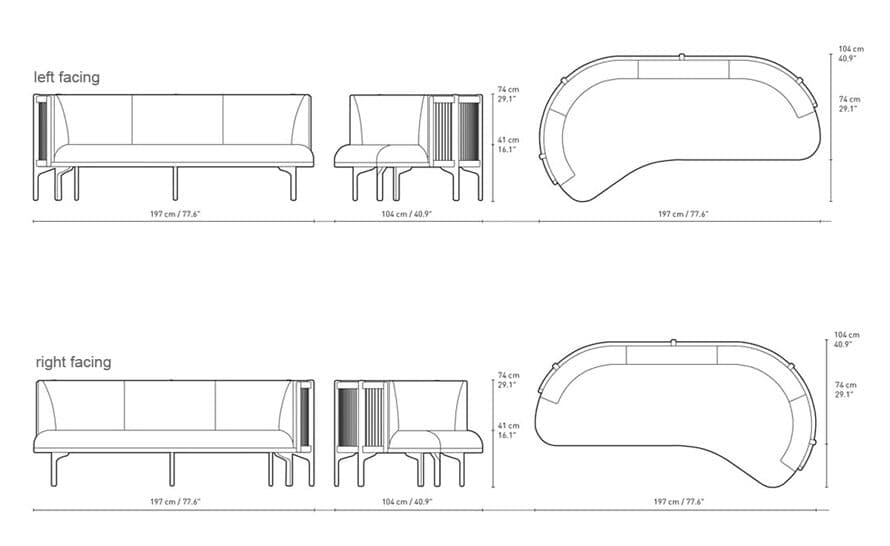 sideways sofa rf1903 – thumbnail image #12