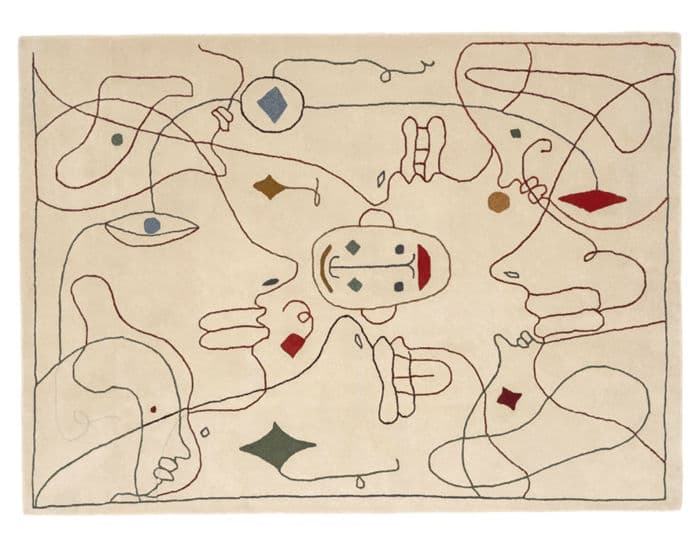 silhouette outdoor rug – thumbnail image #1