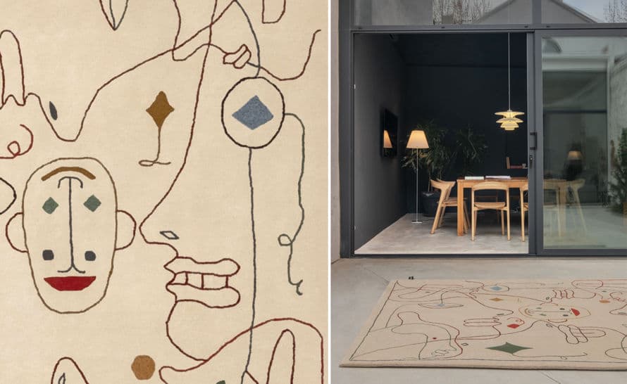 silhouette outdoor rug – thumbnail image #2