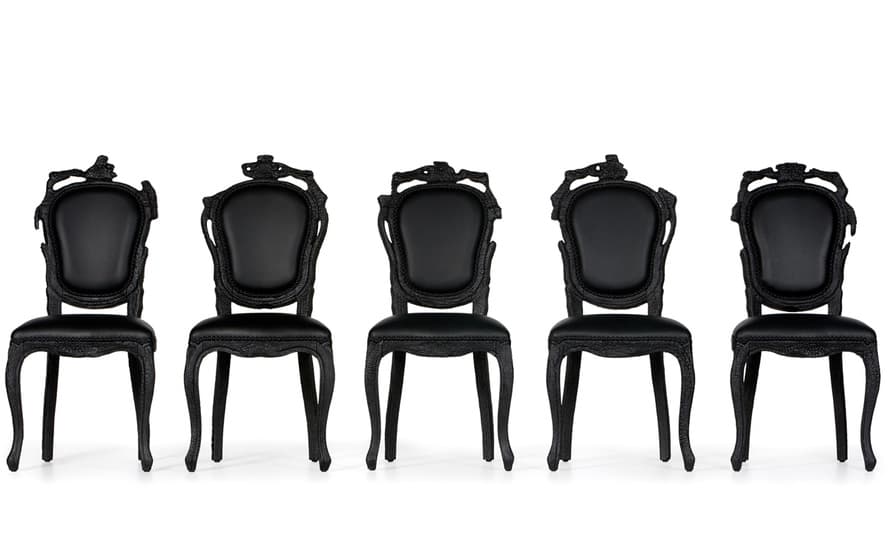 smoke dining chair – thumbnail image #7