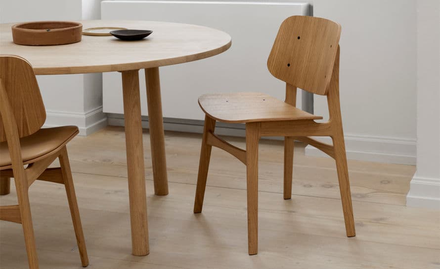soborg wood base chair – thumbnail image #11