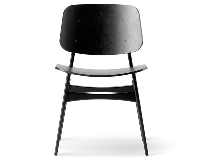 soborg wood base chair – thumbnail image #2
