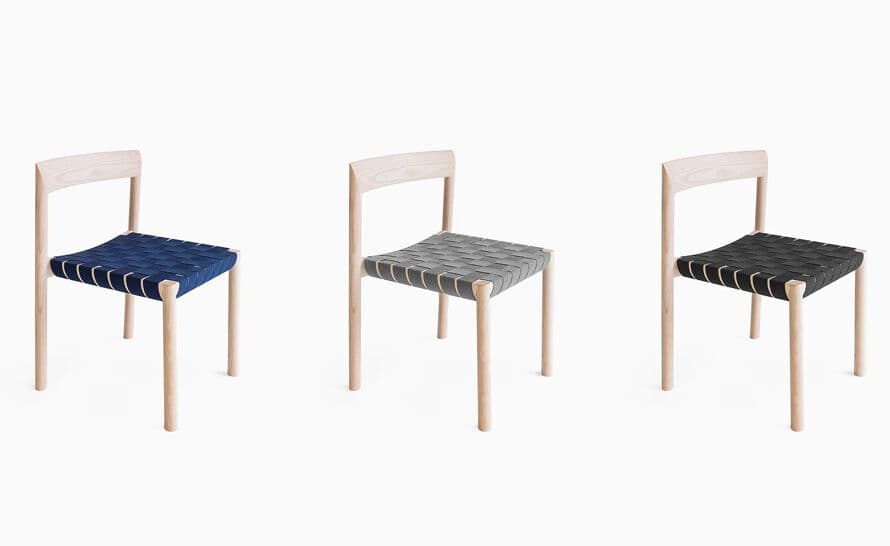 stax chair with webbed seat – thumbnail image #3