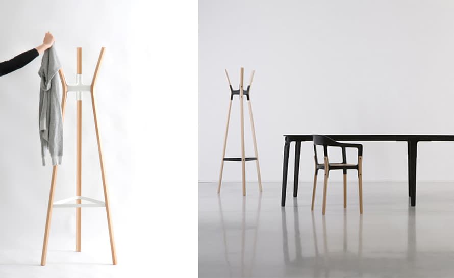 Steelwood Coat Stand – thumbnail image #3