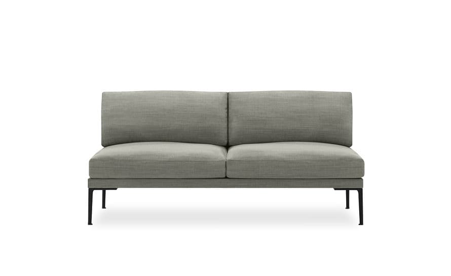 steeve two seat sofa without arms – thumbnail image #1