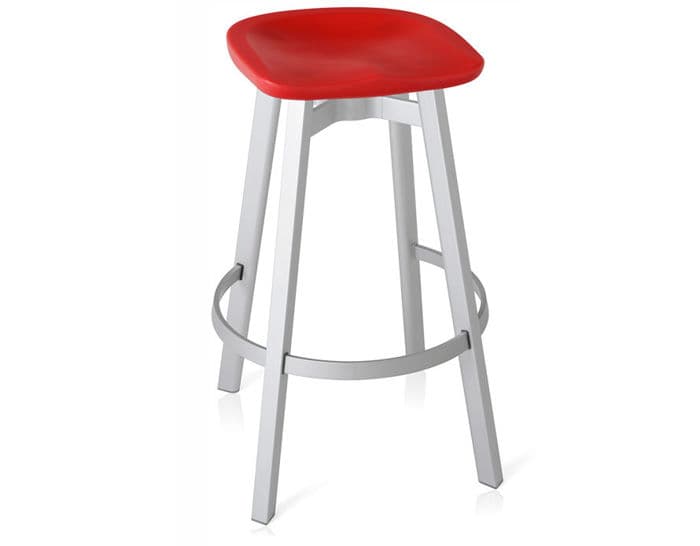 su stool with plastic seat – thumbnail image #1