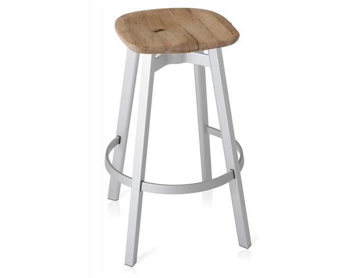 su stool with wood seat – thumbnail image #2