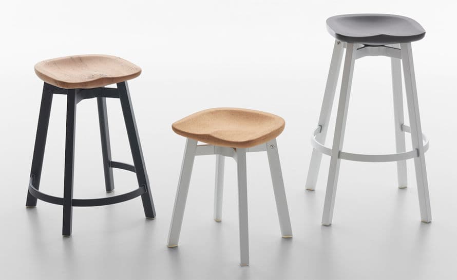 su stool with wood seat – thumbnail image #5