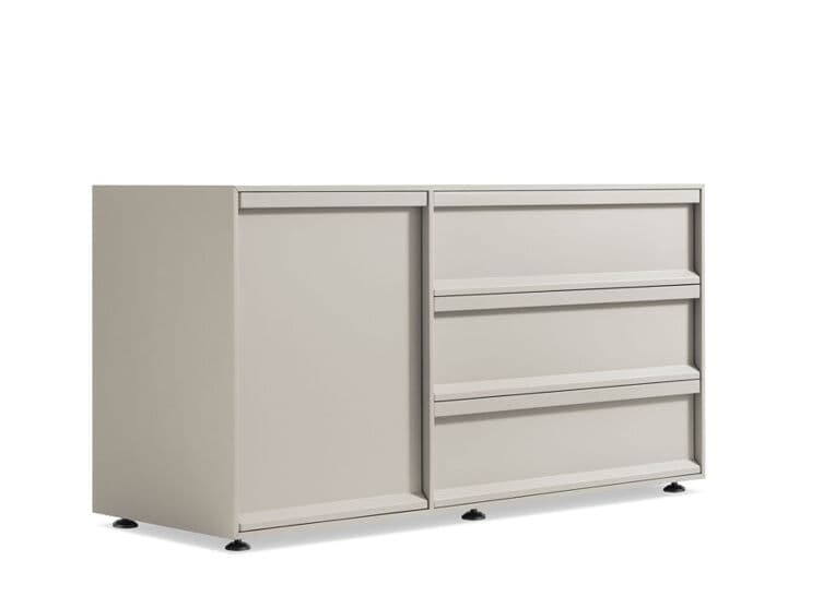 superchoice 1 door / 3 drawer credenza – thumbnail image #4