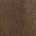 stained dark brown