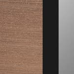 basic veneer - dark wood/chrome