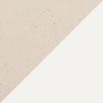ceramic - pumice top / matte white base