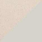 ceramic - pumice top / matte ivory base