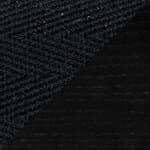 black cotton webbing / black painted oak (NCS S9000-N)