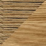 natural paper cord / oiled oak