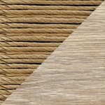 natural paper cord / soaped oak