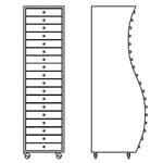 "side 2" chest of drawers