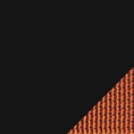 matte black body / burnt orange webbing