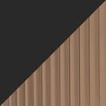 black top / bronze base