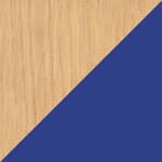 natural oak / prouvé bleu marcoule