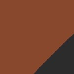 rust brown / graphite grey