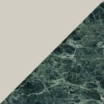 putty top / green marble