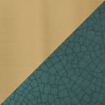 blue/green - brass