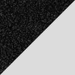 white frame - bouclé riccio black seat