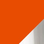 orange / chrome