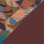tumbling wilde - burgundy / lacquer