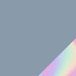 blue / rainbow