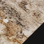 rippled beige top / black base