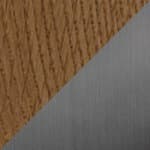 oak top - 870 finish / brushed graphite base