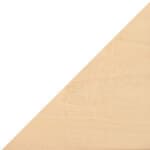 white lacquer seat / natural birch frame