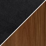 black saddle / walnut, oiled