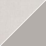 velvet beige cushion / grey steel rod shell