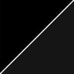 velvet black cushion / black steel rod shell