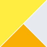 zinc yellow / signal yellow / pale grey