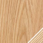 oak veneer top / plywood edge
