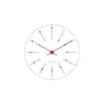 small - white clock face