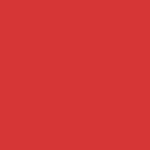 100% recycled plastic - red orange
