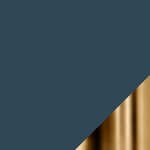 standard - brass ring / midnight blue shade