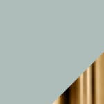standard - brass ring / sea grey shade