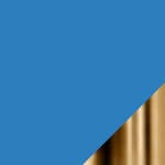 standard - brass ring / nordic blue shade