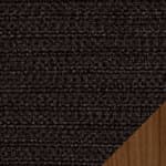 black locust/teak - striped/charcoal