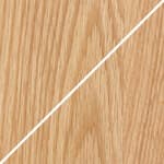 large circle - natural oak top / natural oak base