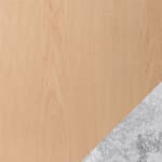 natural beech veneer / galvanized frame (SD2056-7011)
