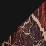 black top / cherry marble
