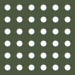 perforated - olive green