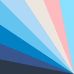 13 drawer - blue palette